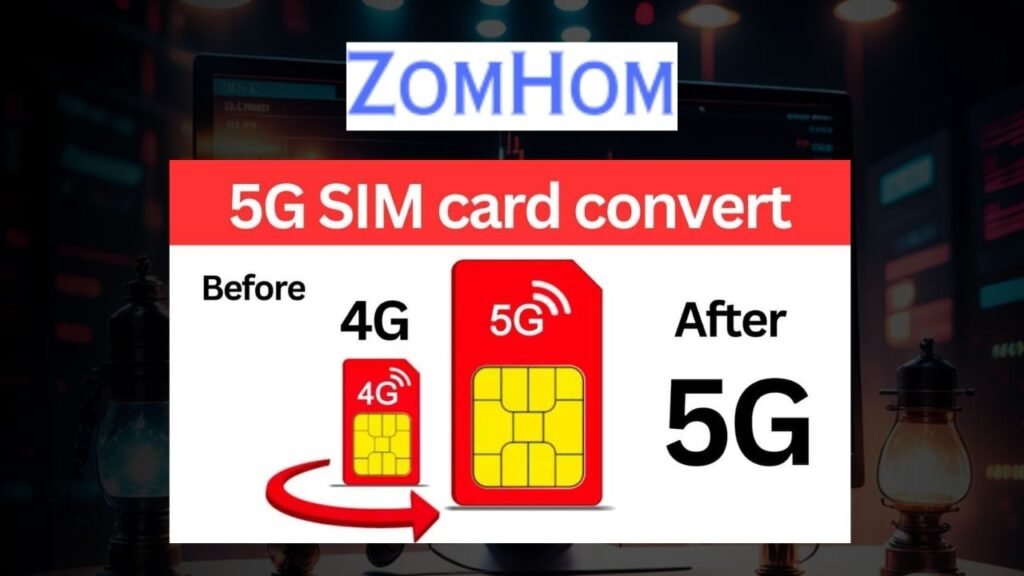 Zomhom site 5G SIM | 4G SIM Convert to 5G SIM