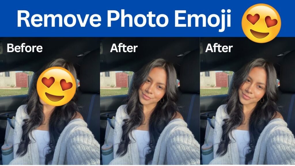 remove photo emoji